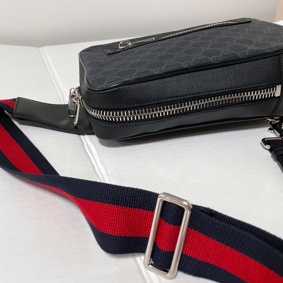 *SOLD* Gucci Black Sling Backpack *Authentic* - Picture 6 of 14